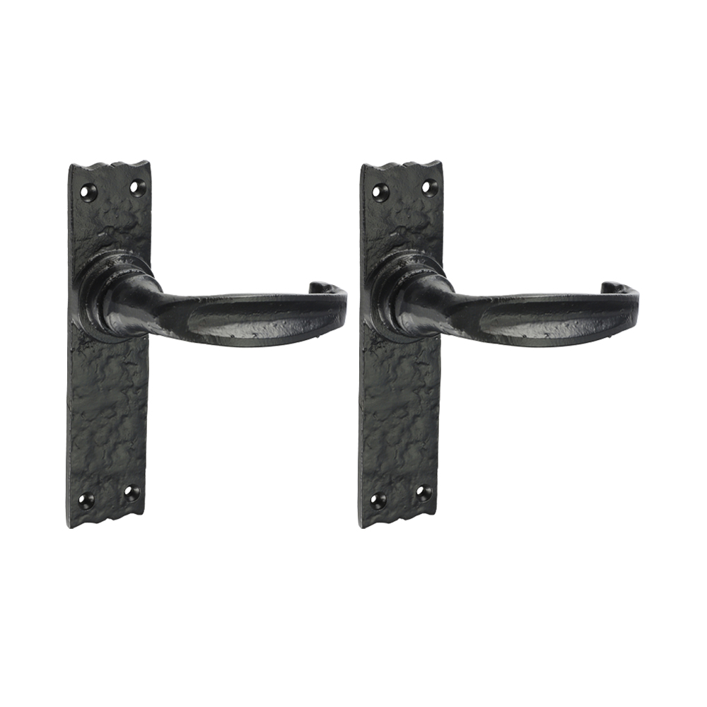 Narrow Latch Handle Ant BLK