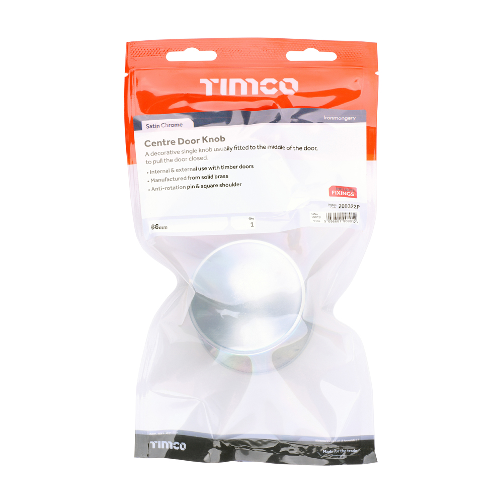 Centre Door Knob SC - Image 2