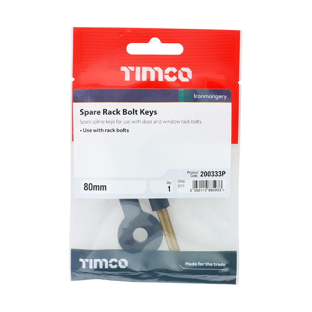 Spare Rack Bolt Key 2 Pack - Image 2