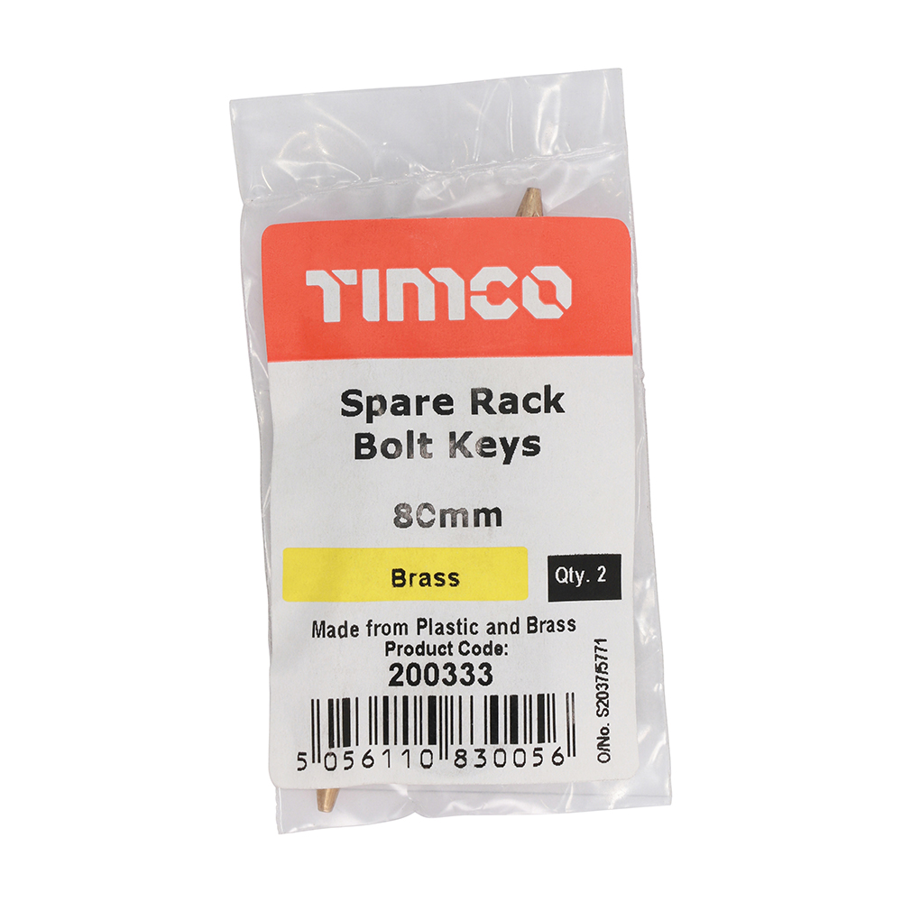 Spare Rack Bolt Key 2 Pack - Image 2