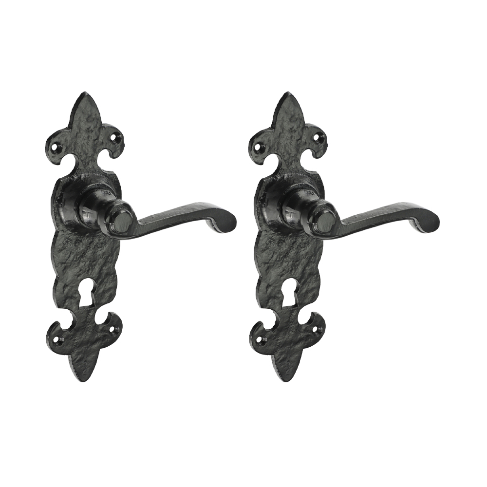Fleur De Lys LockHandle AntBLK