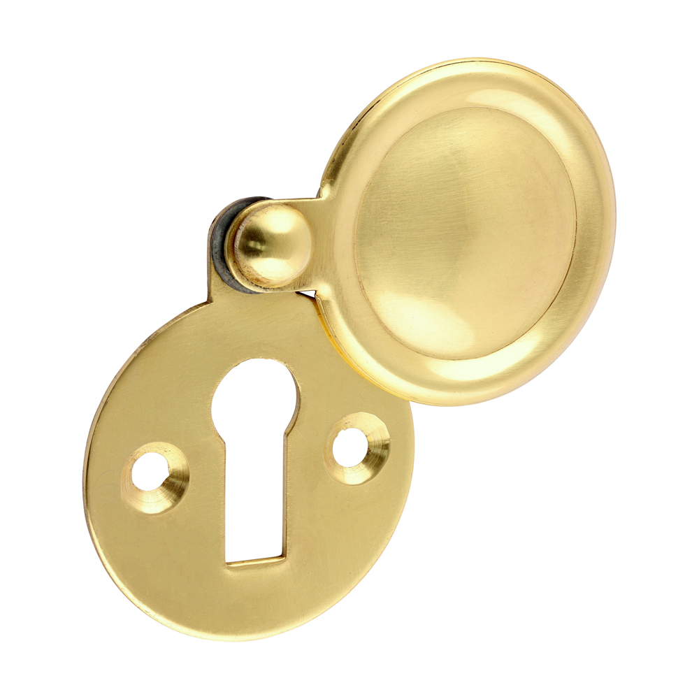 Traditional Escutcheon Pair PB