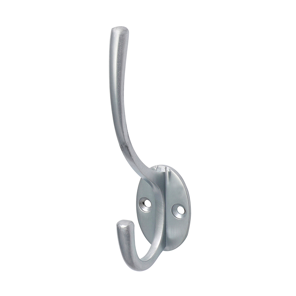 Hat & Coat Hook Sat. Chrome