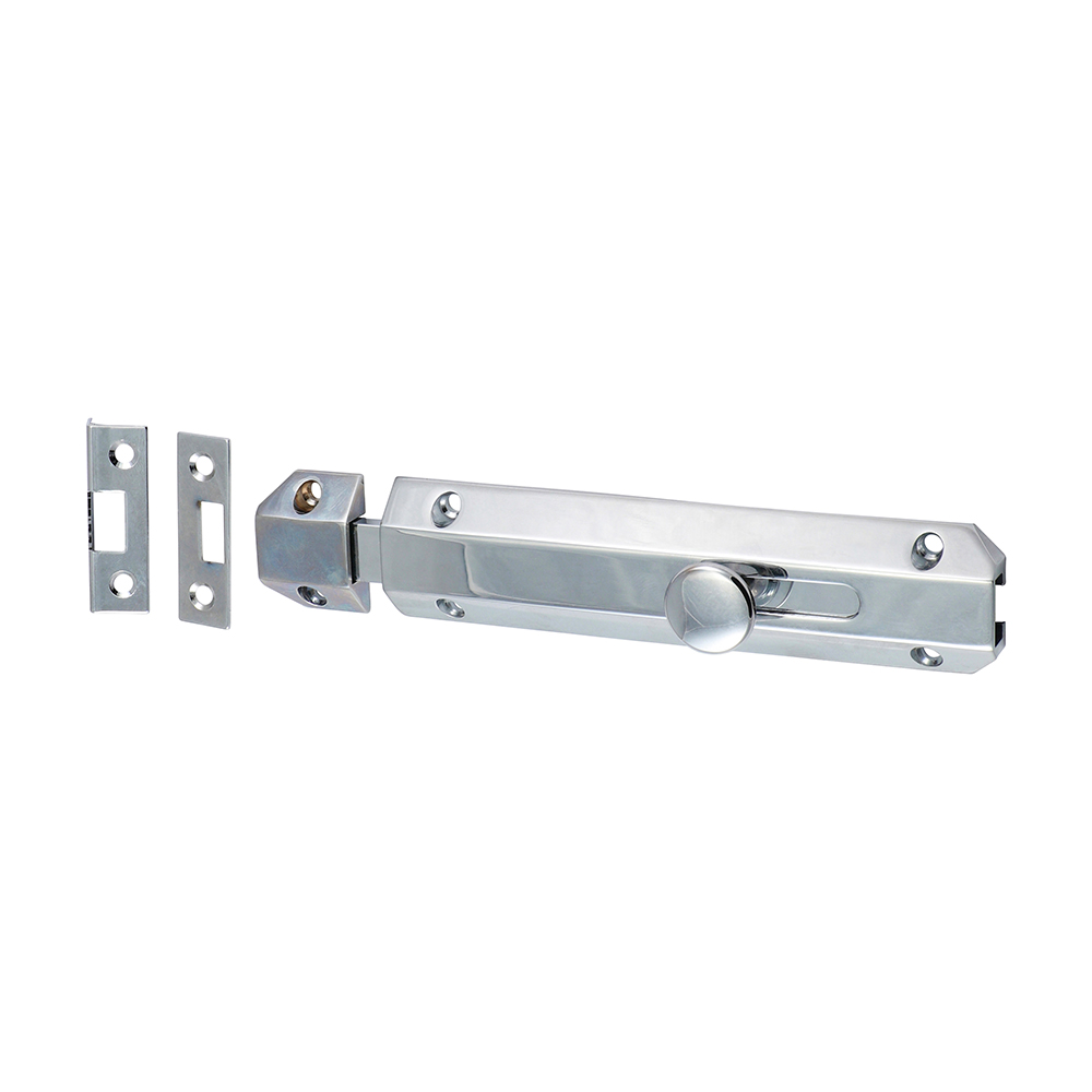 Arch Flat Sec Bolt Pol. Chrome