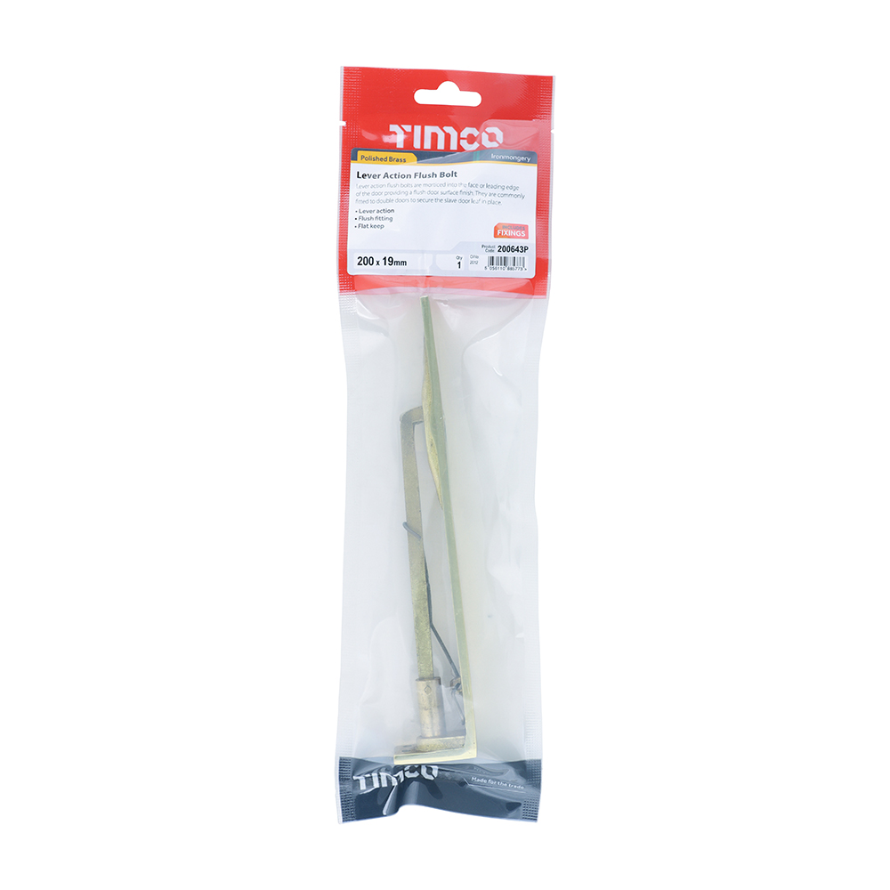 Lever Action Flush Bolt PB - Image 2