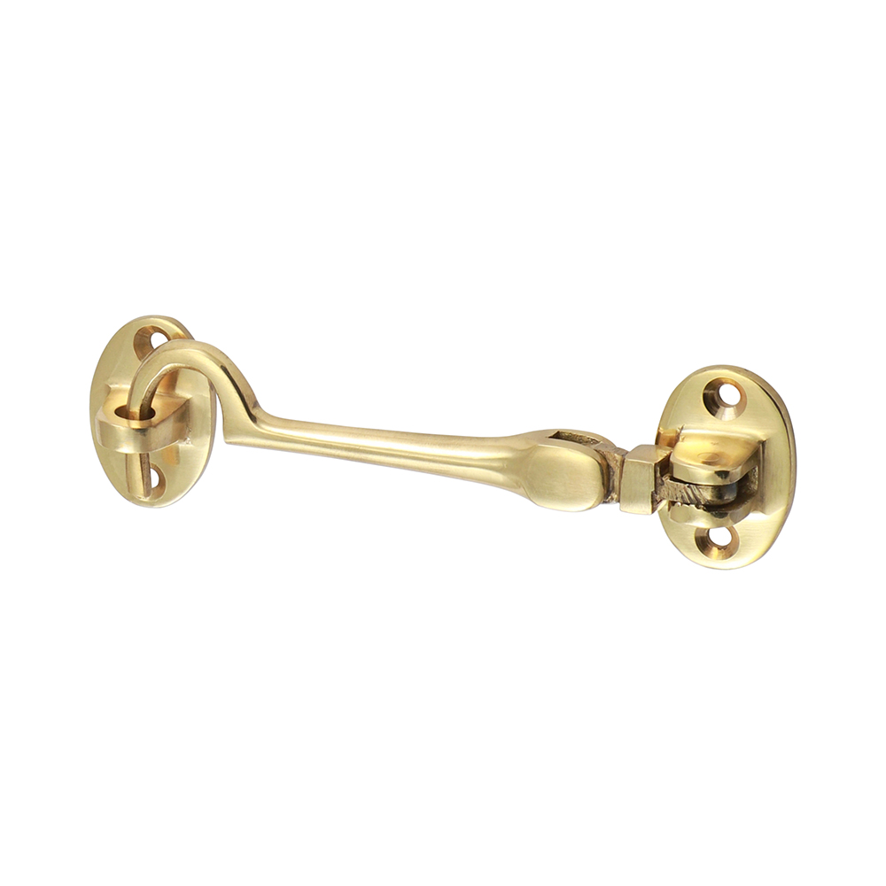 Cabin Hook Pol. Brass