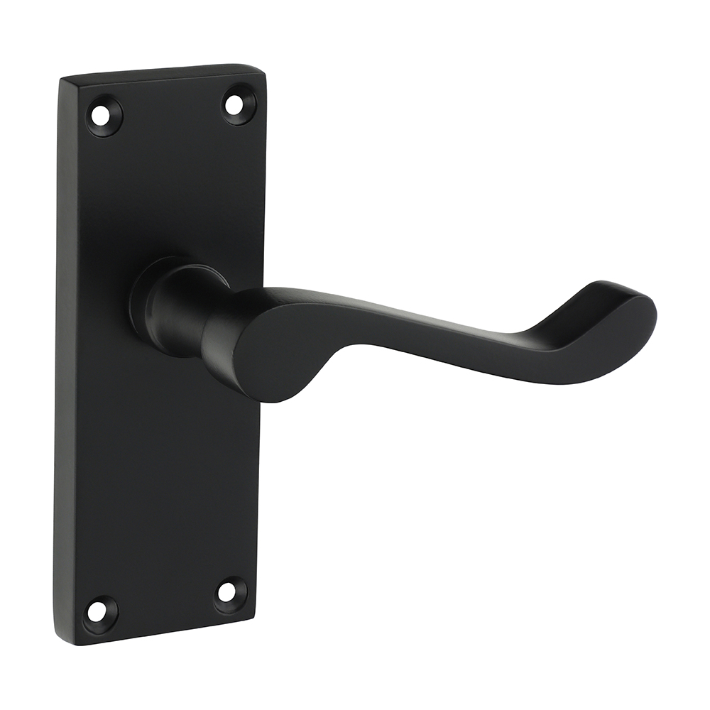 Vic Scroll Latch Handles MB