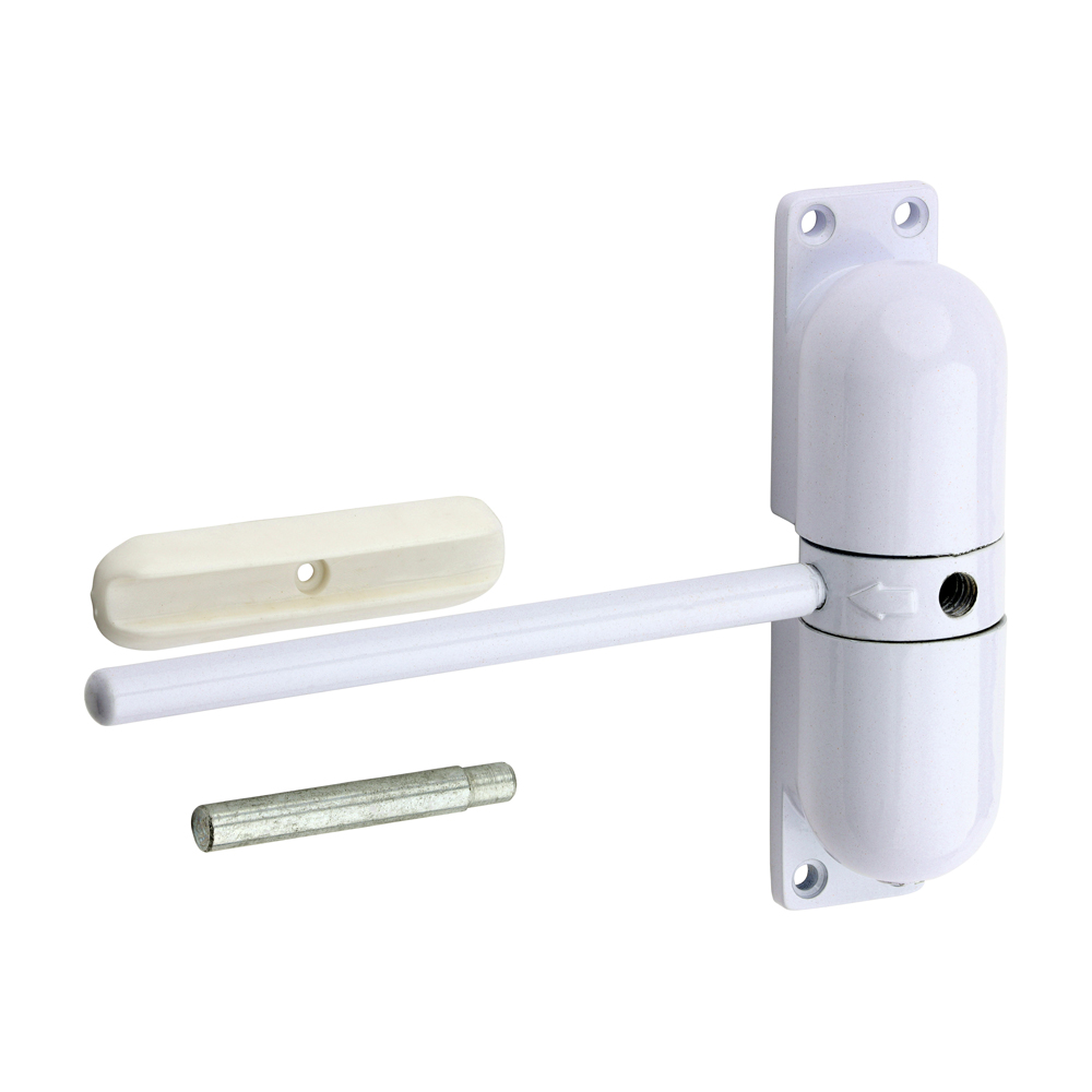 Spring Door Closer Epoxy White