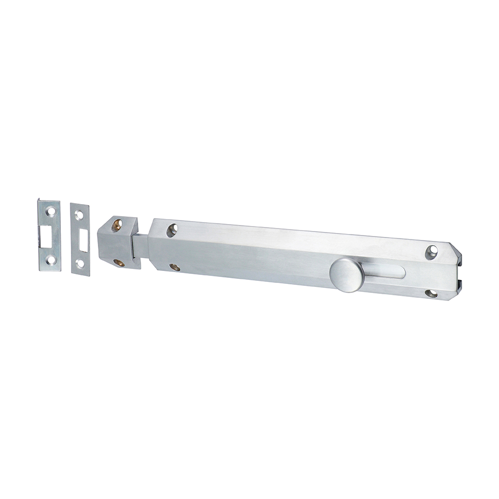 Arch Flat Sec Bolt Sat. Chrome