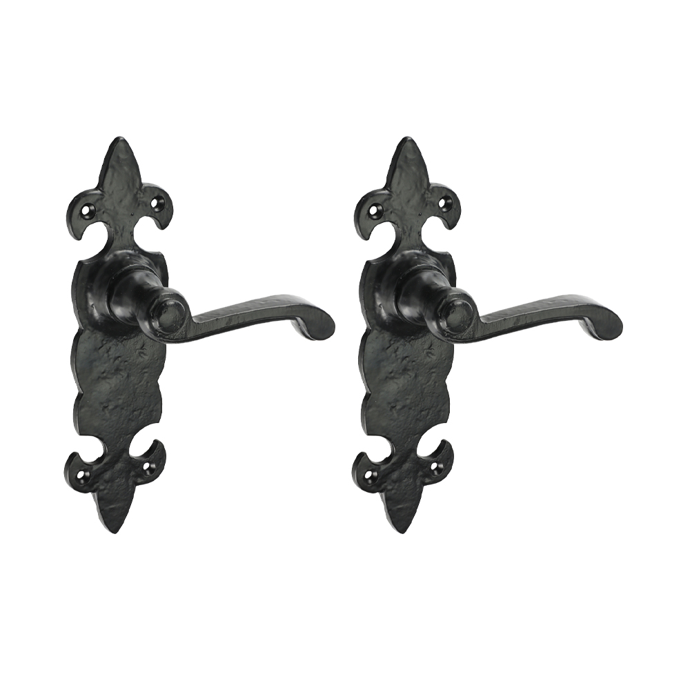 Fleur De Lys LatchHandle ABLK