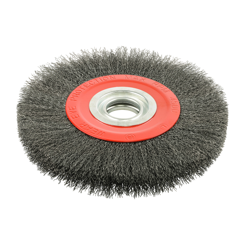 Steel Wire Wheel Brush with Plastic Reducer Set