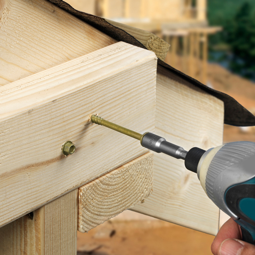 Timber Frame Screw HEX Green - Image 3