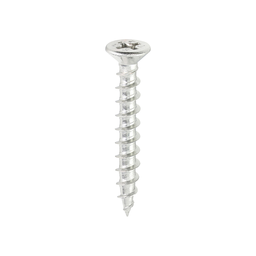PVC Window Screw RIB CSK -S/S