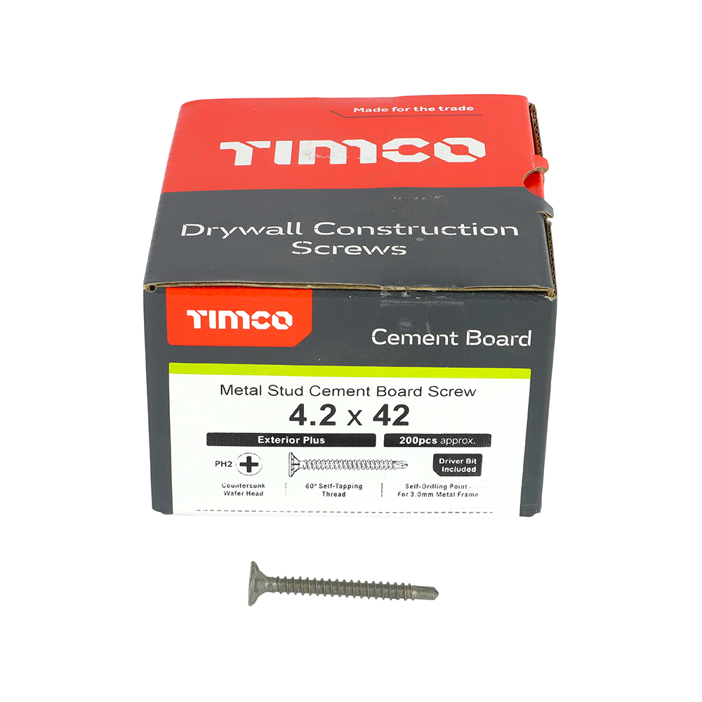 Cement Board Screw S/DRILL EXT - Image 3