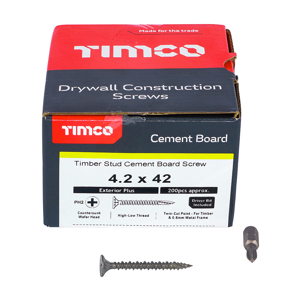 Cement Board Screw TWINCUT EXT - Image 3