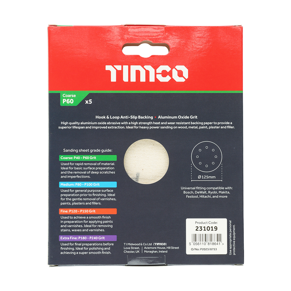 Orbital Sanding Discs P60 - Image 3