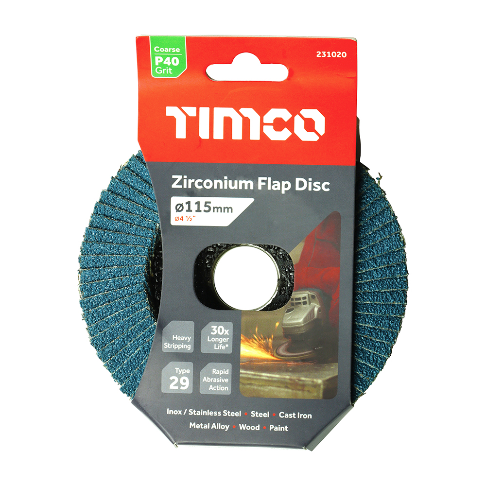 Flap Disc Zirconium P40 - Image 3
