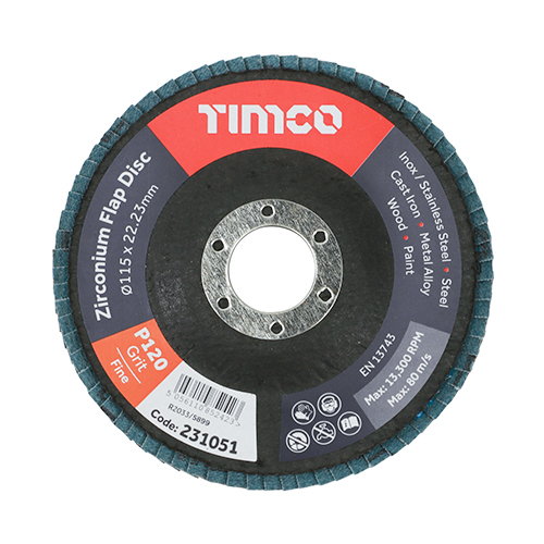 Flap Disc Zirconium P120