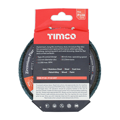 Flap Disc Zirconium P120 - Image 4