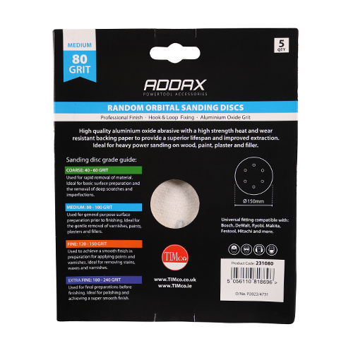 Orbital Sanding Discs P80 - Image 3