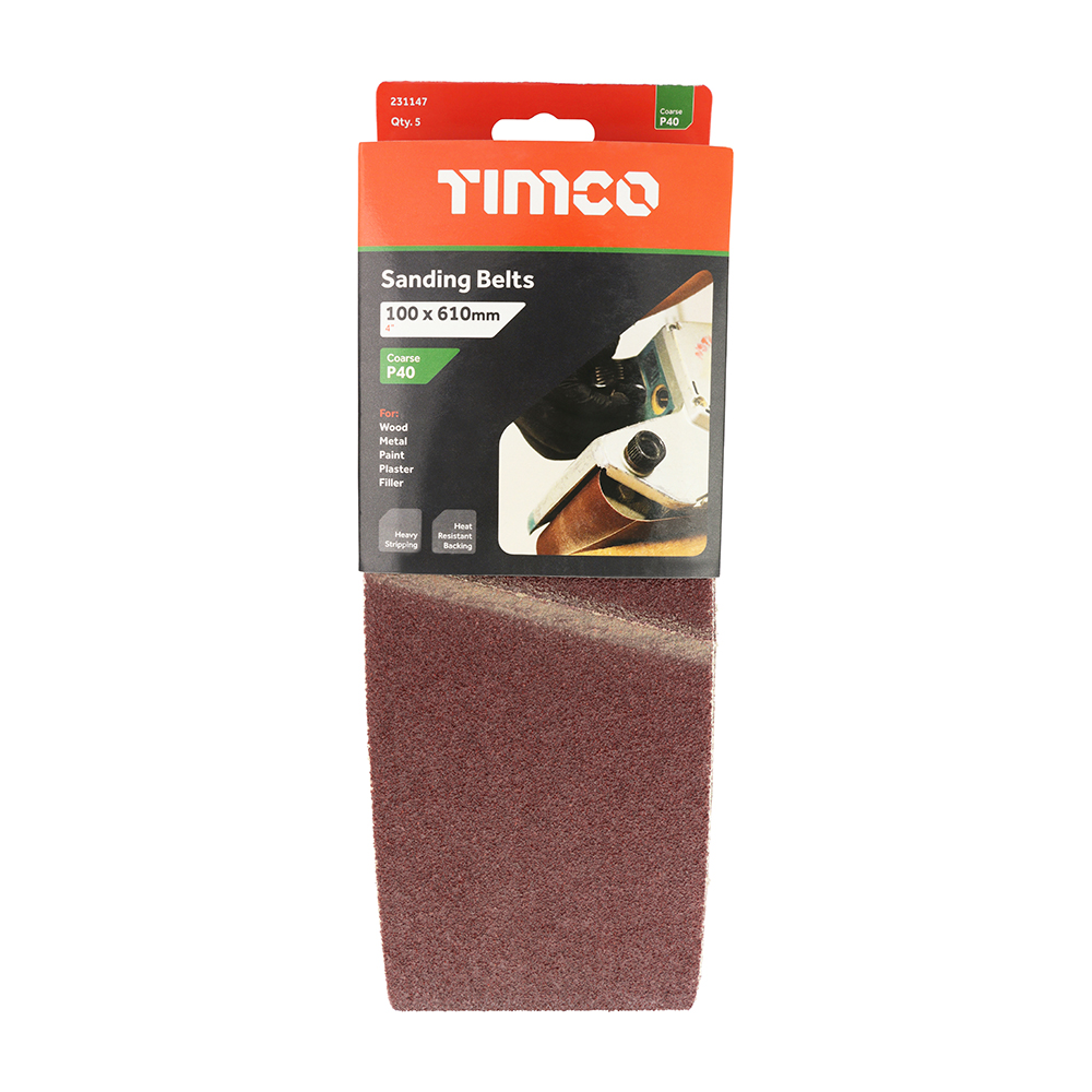 Sanding Belts P40 - Image 2