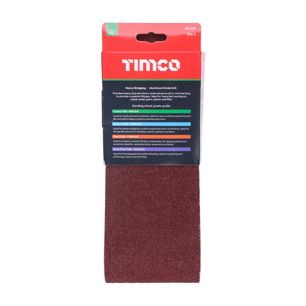 Sanding Belts P40 - Image 3