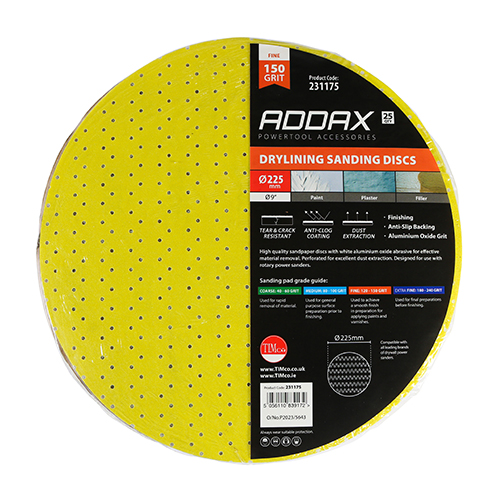Drylining Sanding Discs P150 - Image 2