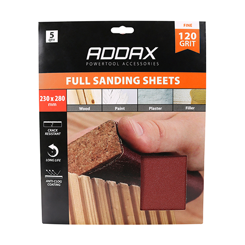 Full Sanding Sheets P120 - Image 2