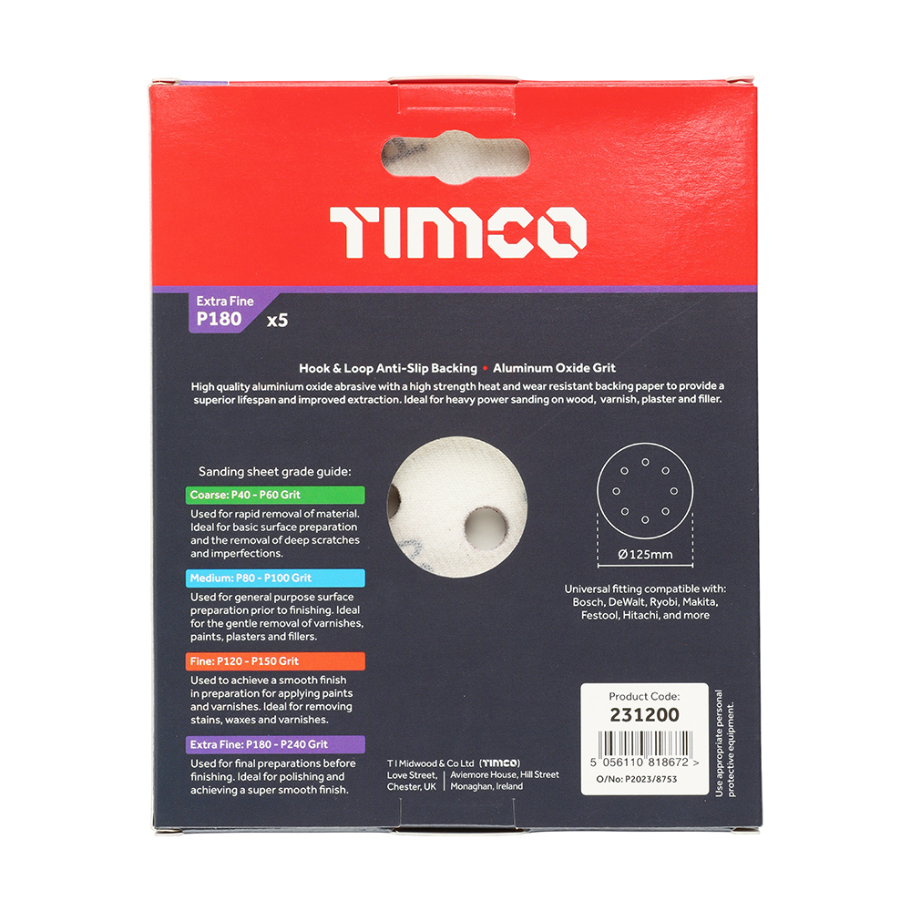 Orbital Sanding Discs P180 - Image 3