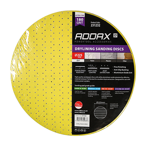 Drylining Sanding Discs P180 - Image 2