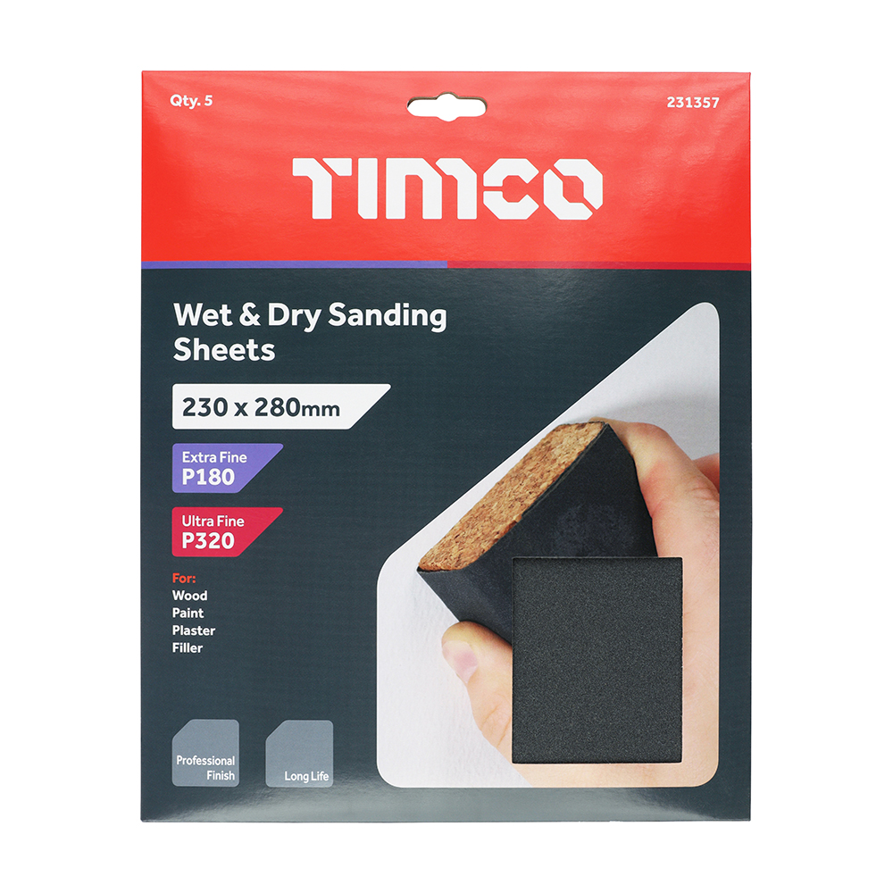 Wet & Dry Sanding Sheets Mixed - Image 2