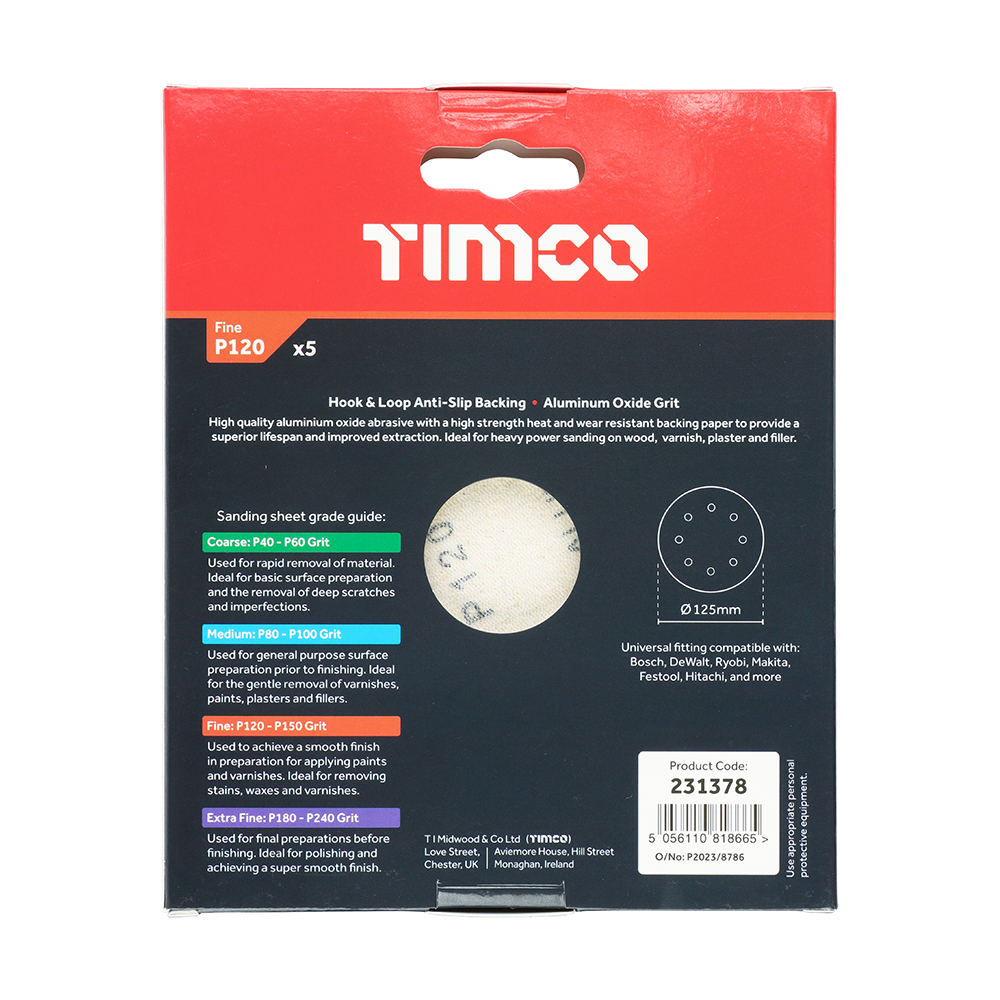 Orbital Sanding Discs P120 - Image 3