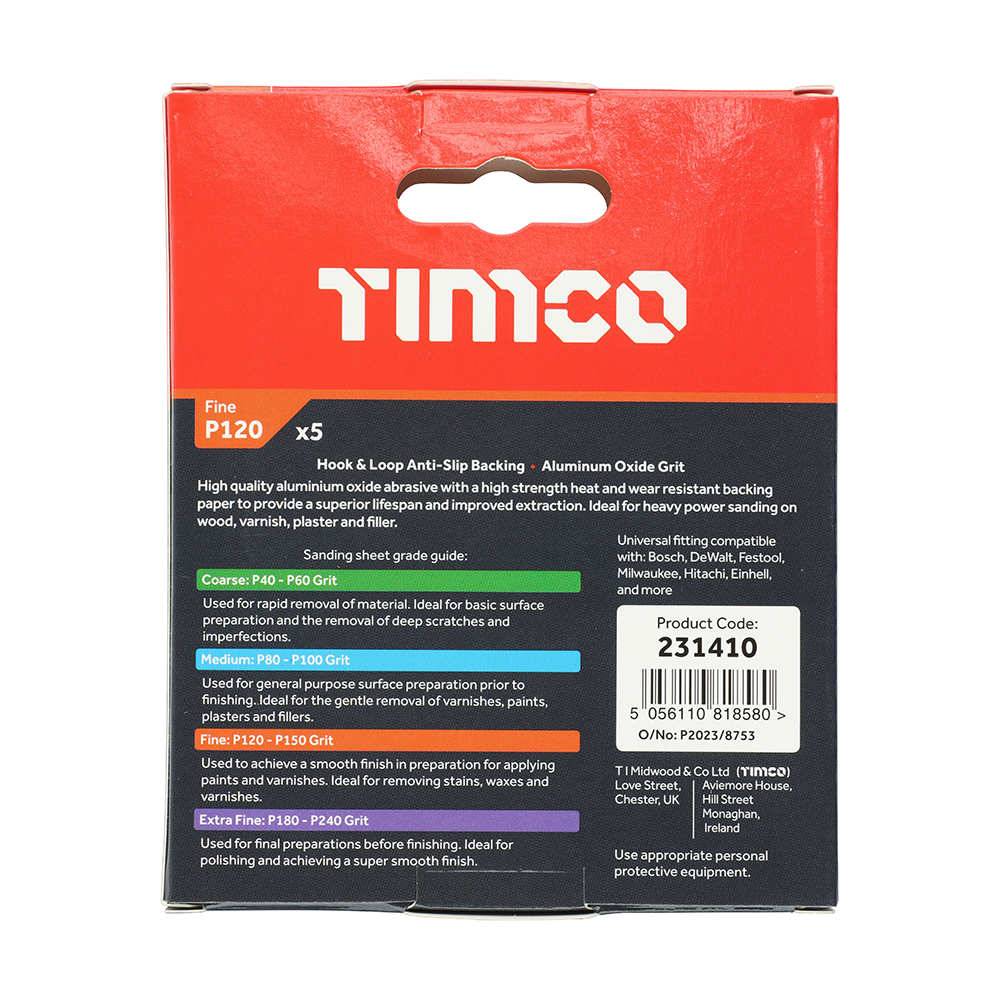 Delta Sanding Pads P120 - Image 3