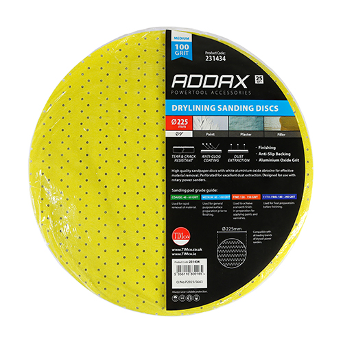 Drylining Sanding Discs P100 - Image 2