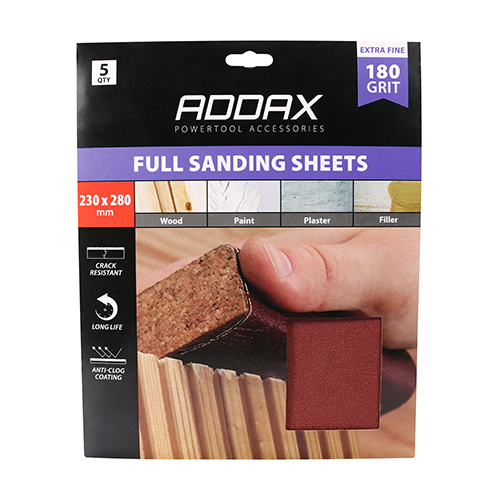 Full Sanding Sheets P180 - Image 2