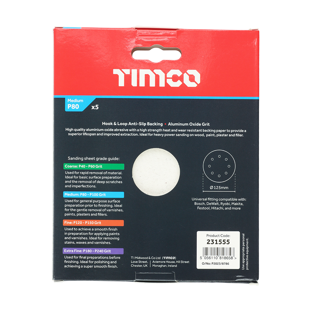 Orbital Sanding Discs P80 - Image 3