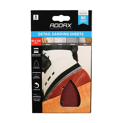Detail Sanding Pads P80 - Image 2