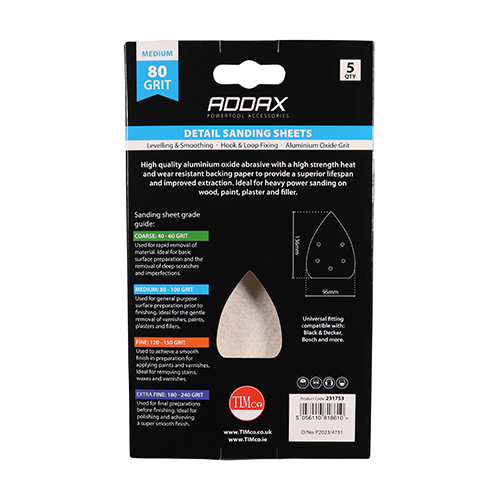 Detail Sanding Pads P80 - Image 3