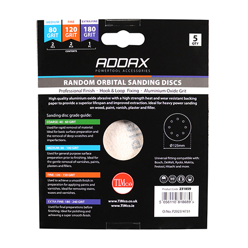 Orbital Sanding Discs Mix Set - Image 3