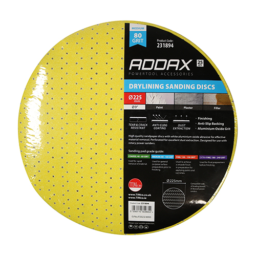 Drylining Sanding Discs P80 - Image 2