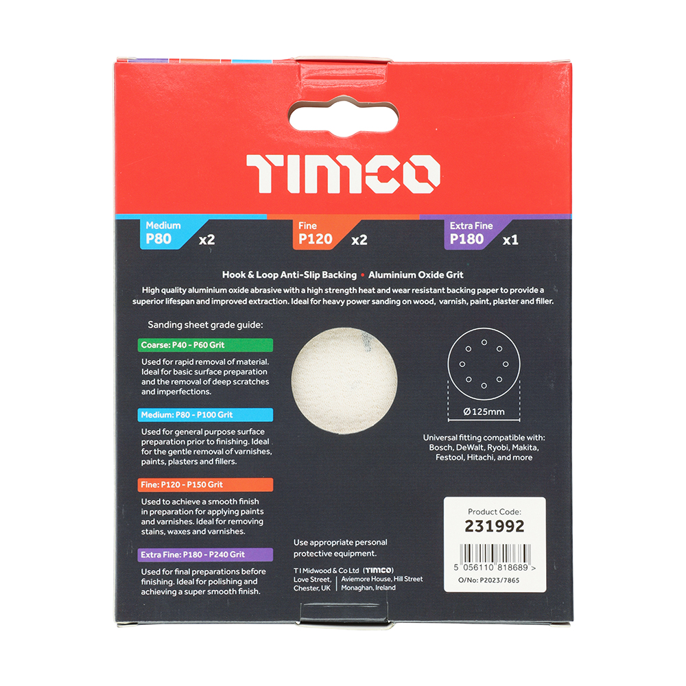 Orbital Sanding Discs Mix Set - Image 3