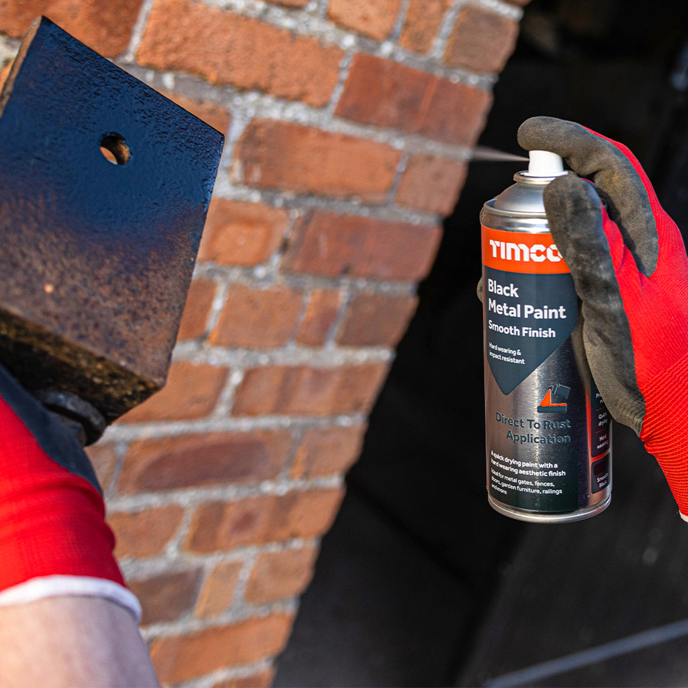 Black Metal Paint Smooth - Image 2