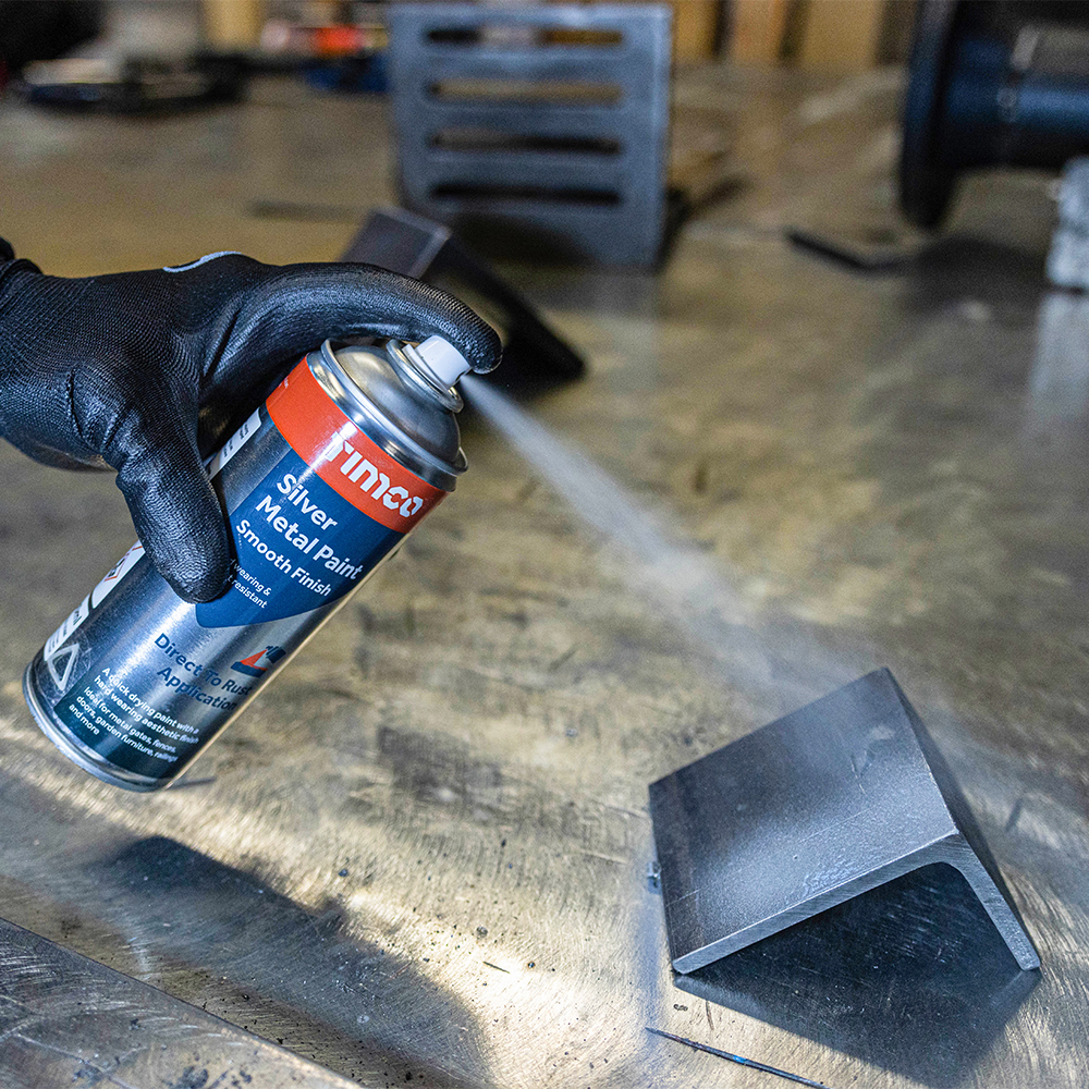 Silver Metal Paint Smooth - Image 2