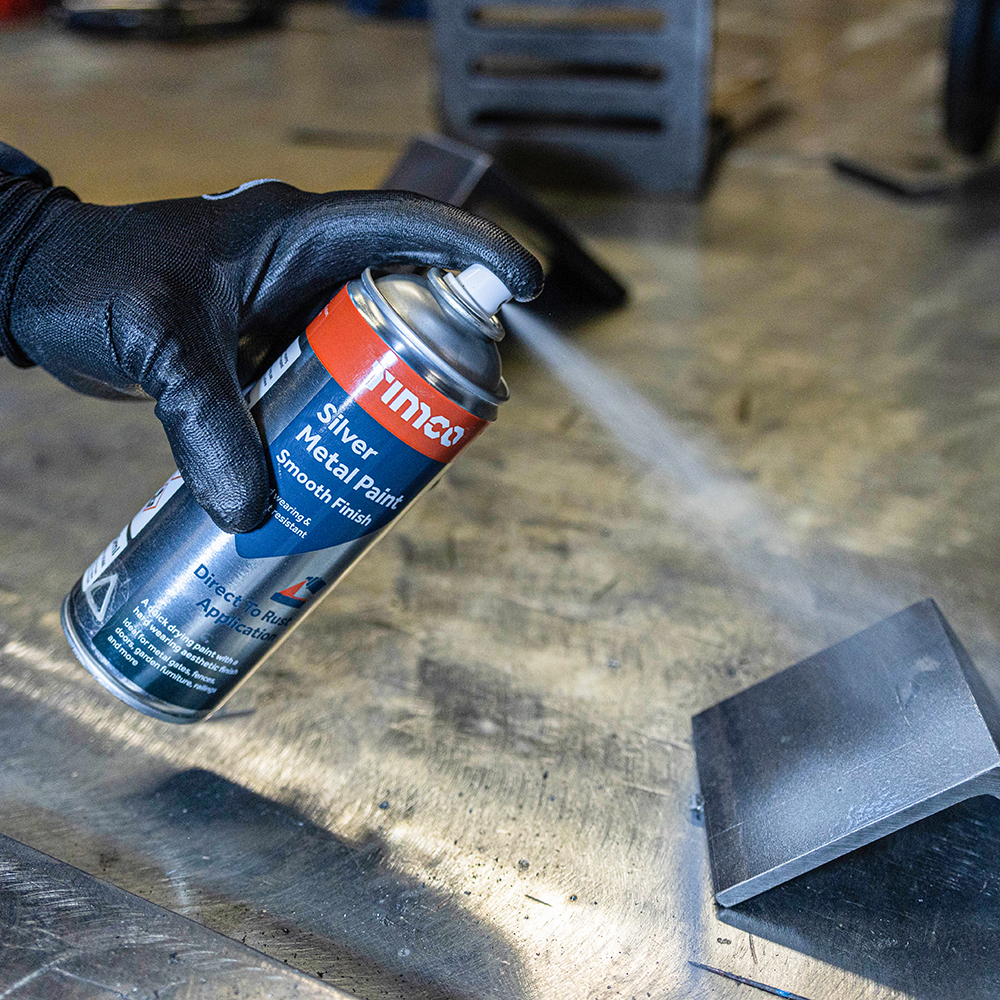 Silver Metal Paint Smooth - Image 3