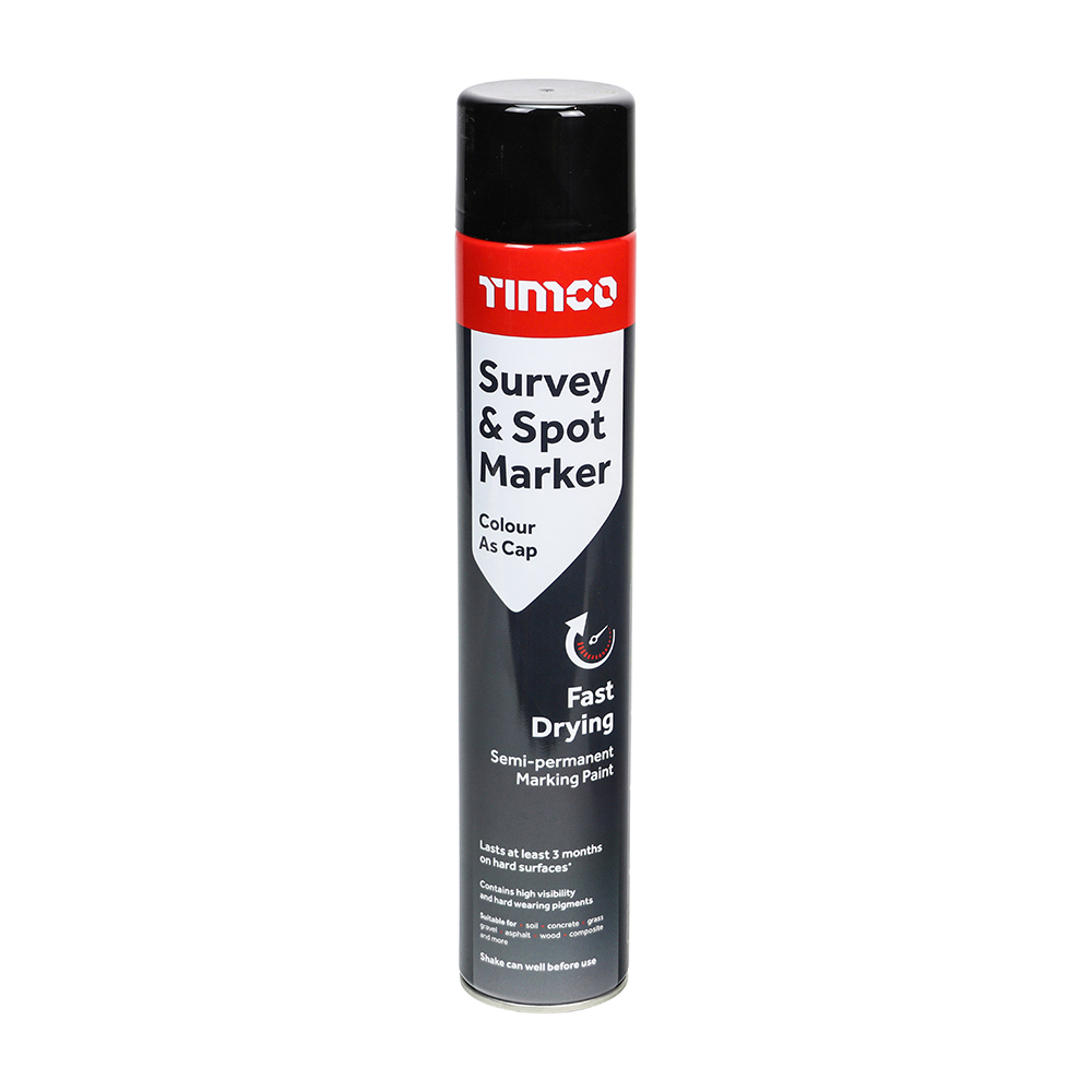 Survey & Spot Marker Black
