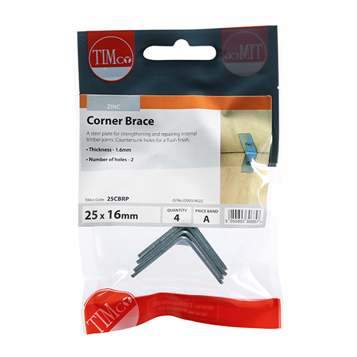Corner Brace - BZP - Image 2