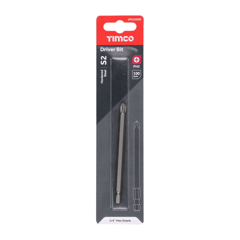 Phillips Driver Bit - S2 Grey - Image 2