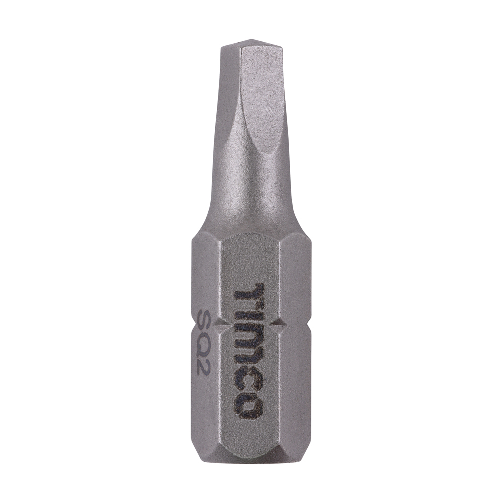 Square Driver Bit - S2 Grey