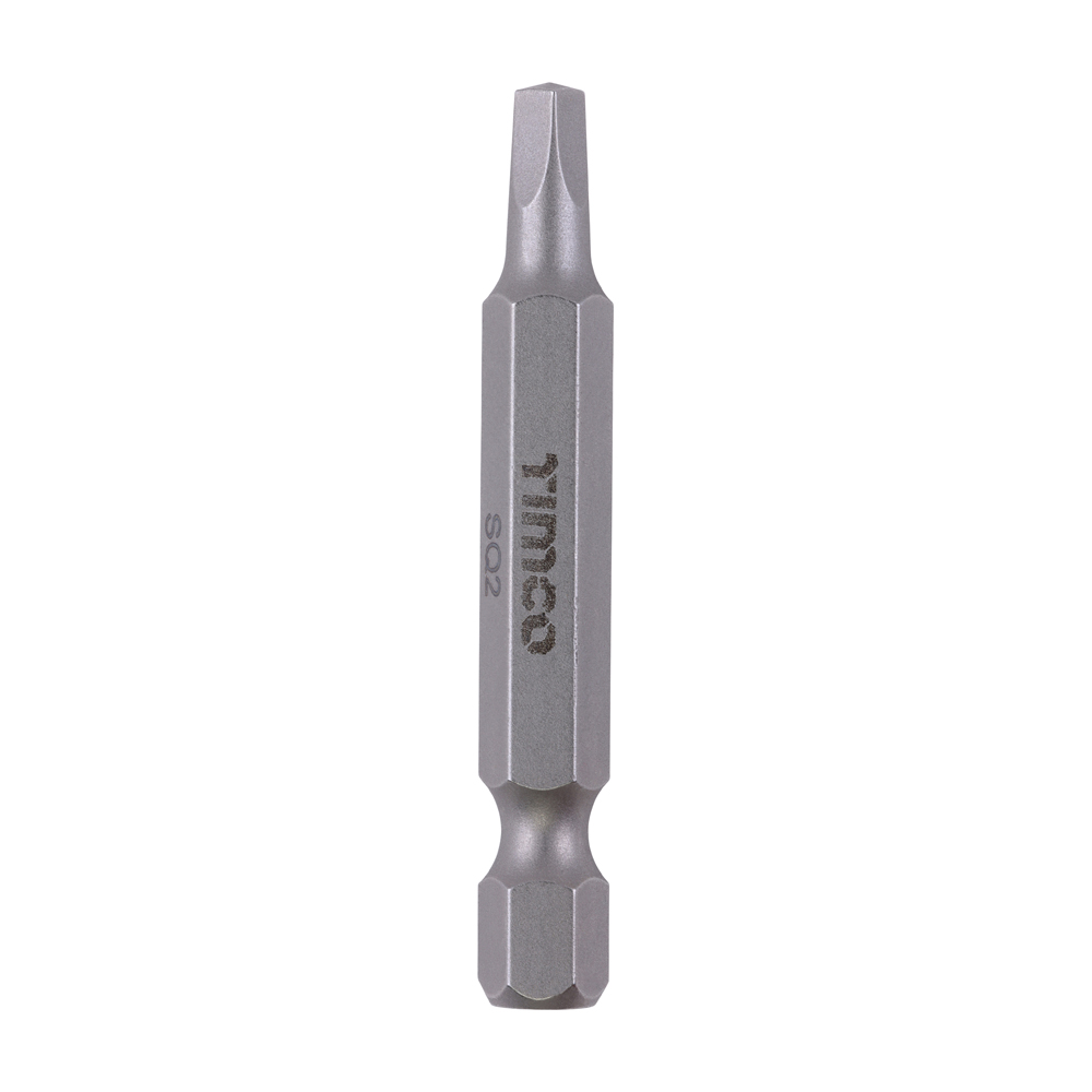 Square Driver Bit - S2 Grey