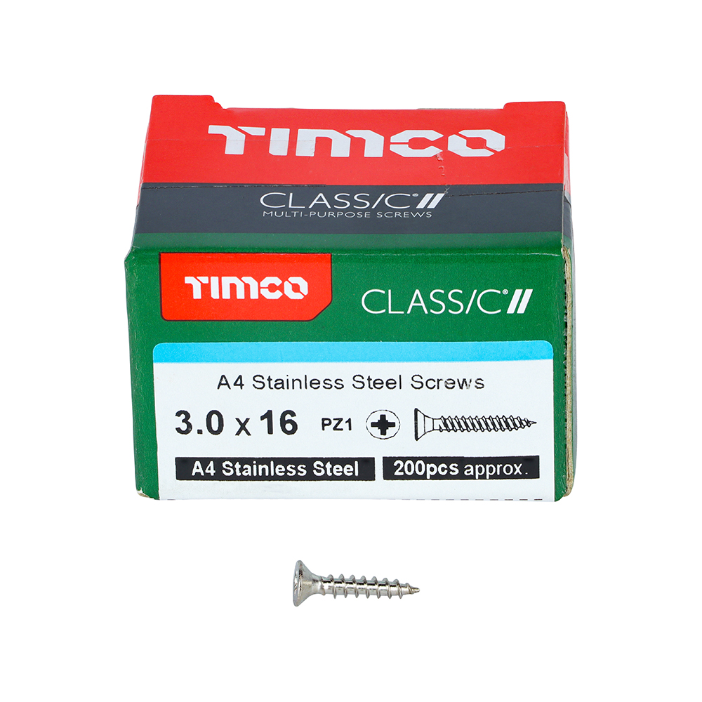 Classic Screw PZ1 CSK A4 SS - Image 3
